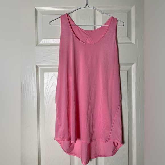 Lululemon | Pink Essential Pleated Tank - Picture 3 of 8